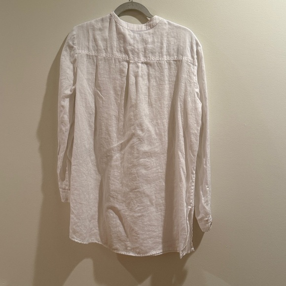 Go Silk 100% Linen Tunic Size Large - Picture 4 of 4